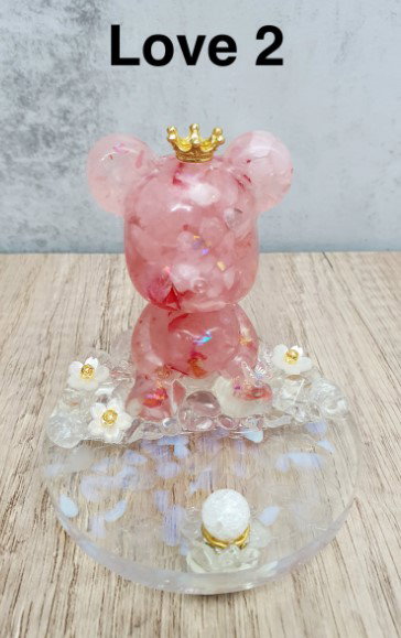 Bear Love Set (Includes 1 Bear Love + Heart Shaped Butter Cookies + Iridescent Flower)_1
