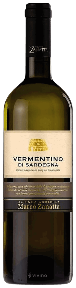 Marco Zanatta Vermentino di Sardegna DOC. Original $58. 30% Discount!