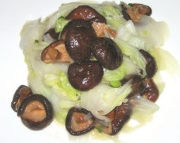 Chinese Cabbage with Mushroom    香菇白菜