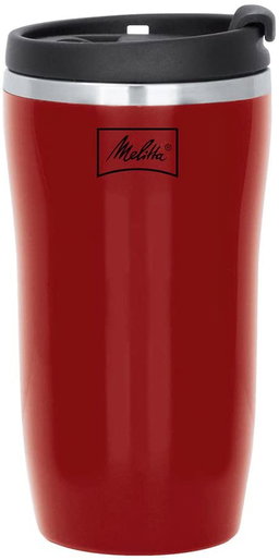 Melitta® Thermal Mug To Go 8oz Red