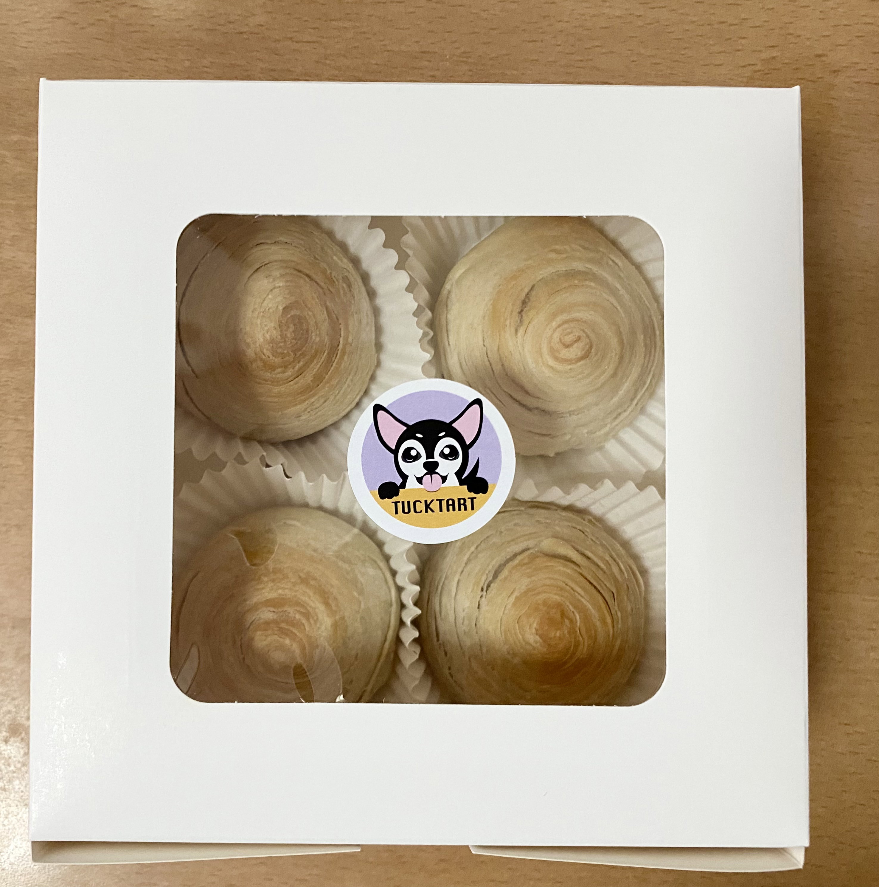 Yam Mooncakes (Box of 4) 