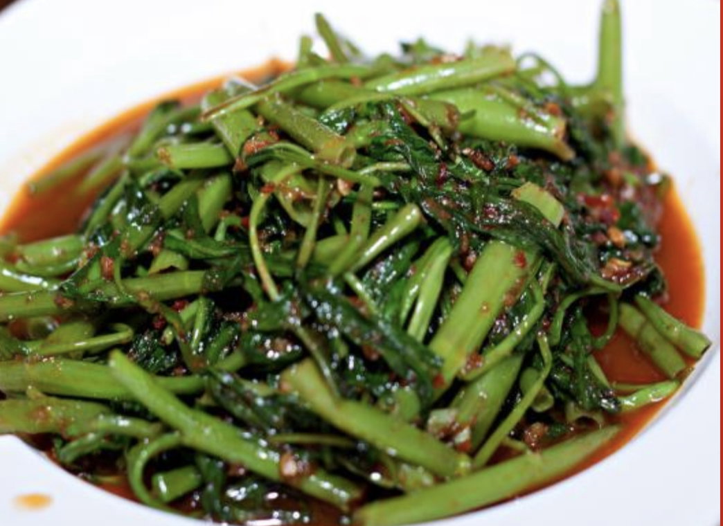 Stir fry kang kong