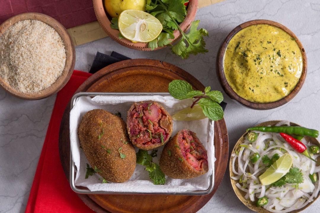 Veg (Beetroot) Chops (4)