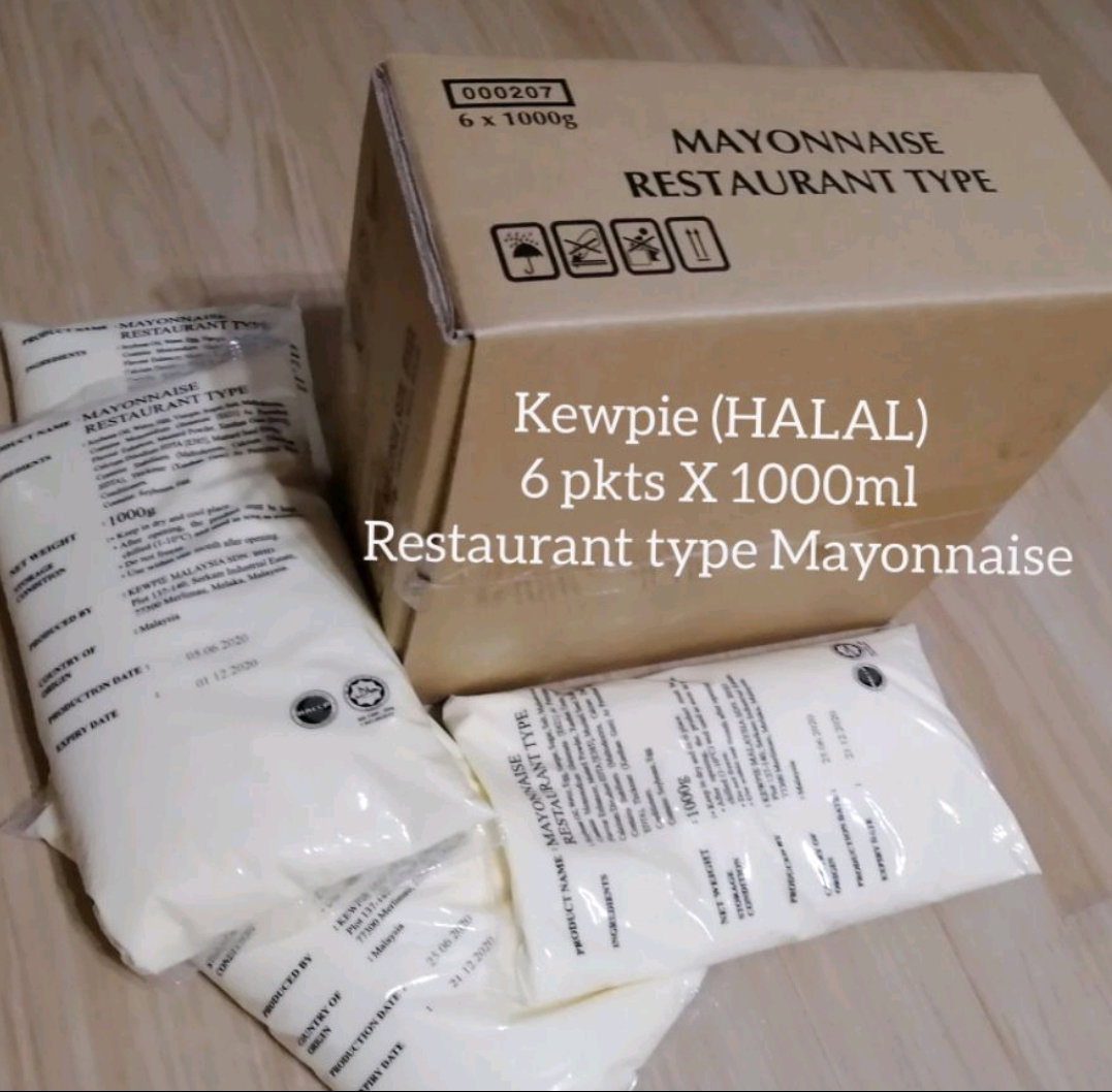 MAYONNAISE RESTAURANT TYPE HALAL  1000 GM/PKT CM207_0