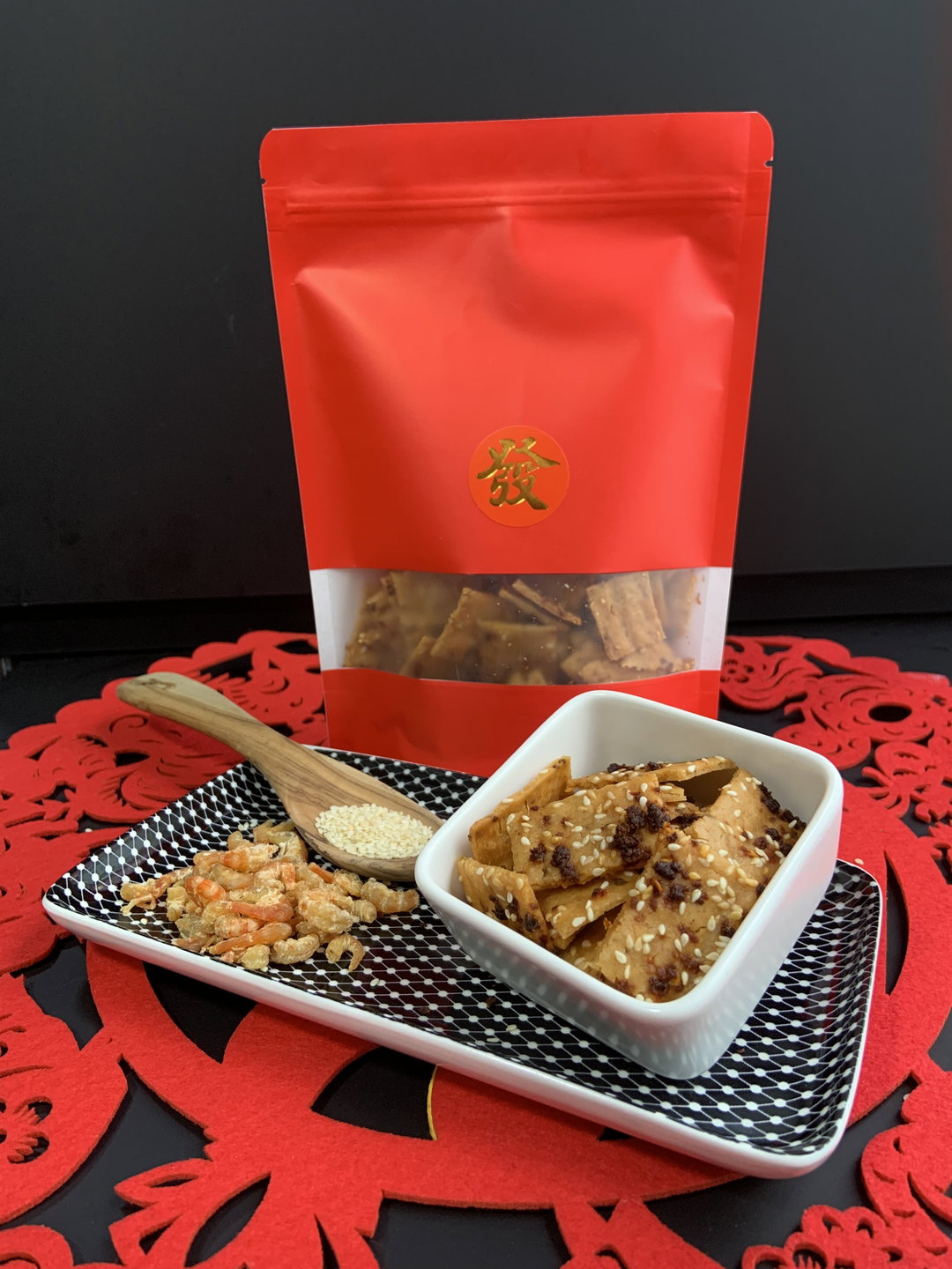 Hae Bee Hiam Sourdough Crackers