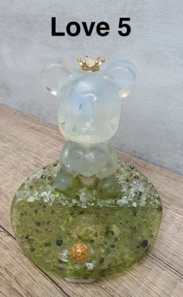 Bear Love Set (Includes 1 Bear Love + Heart Shaped Butter Cookies + Iridescent Flower)_4