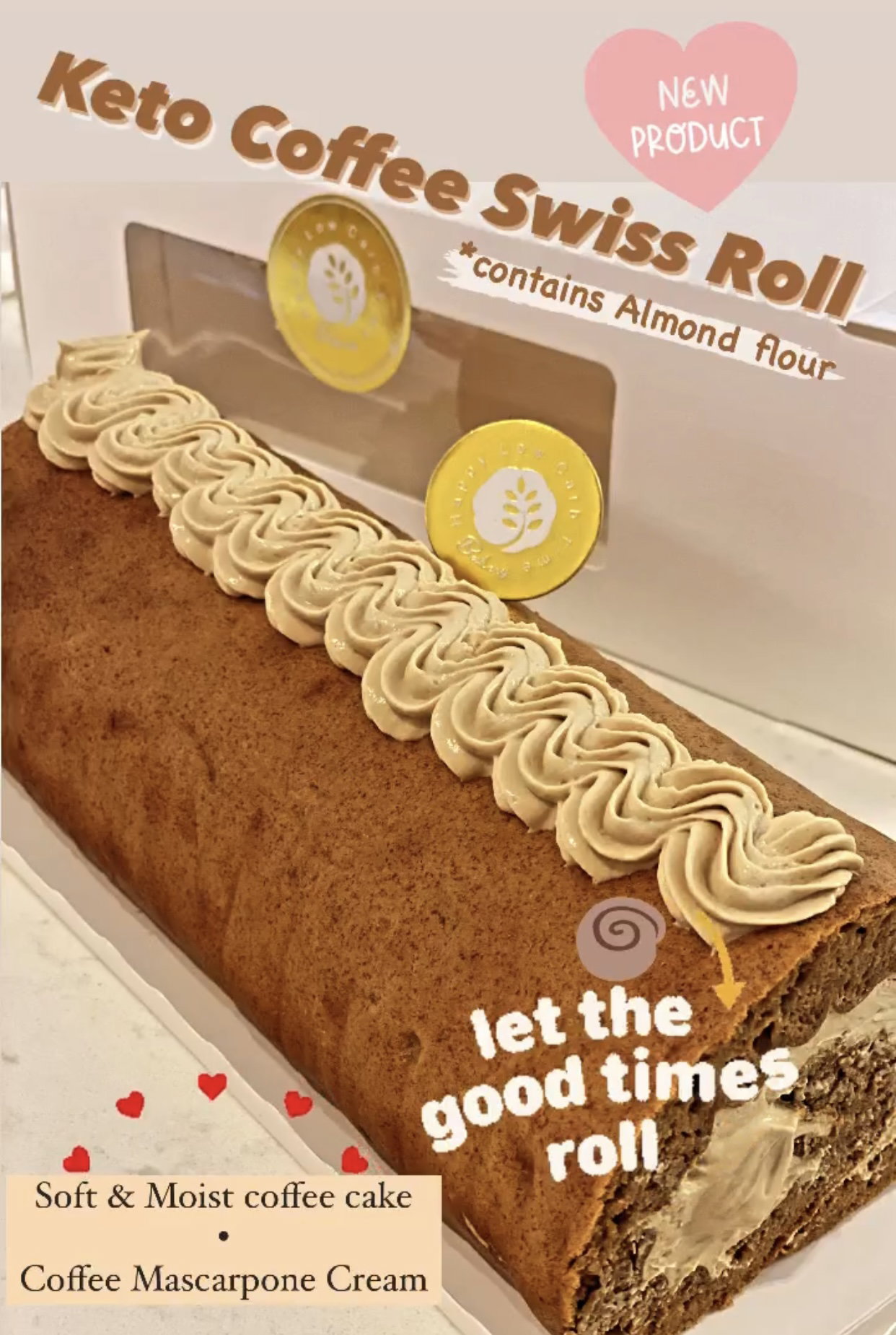 Coffeeeeee Fresh Cream Roll_0