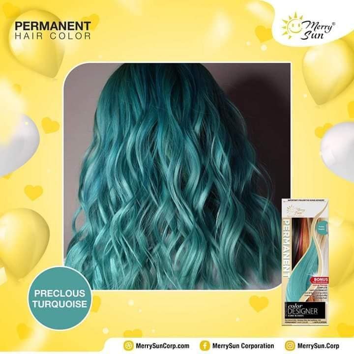 Precious Turquoise - Merry Sun Permanent Hair color_0