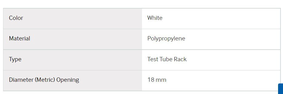 Azlon Polypropylene Test Tube Rack_2