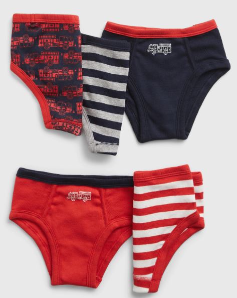 Organic Cotton Truck Briefs 5 pack_0
