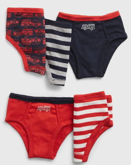 Organic Cotton Truck Briefs 5 pack