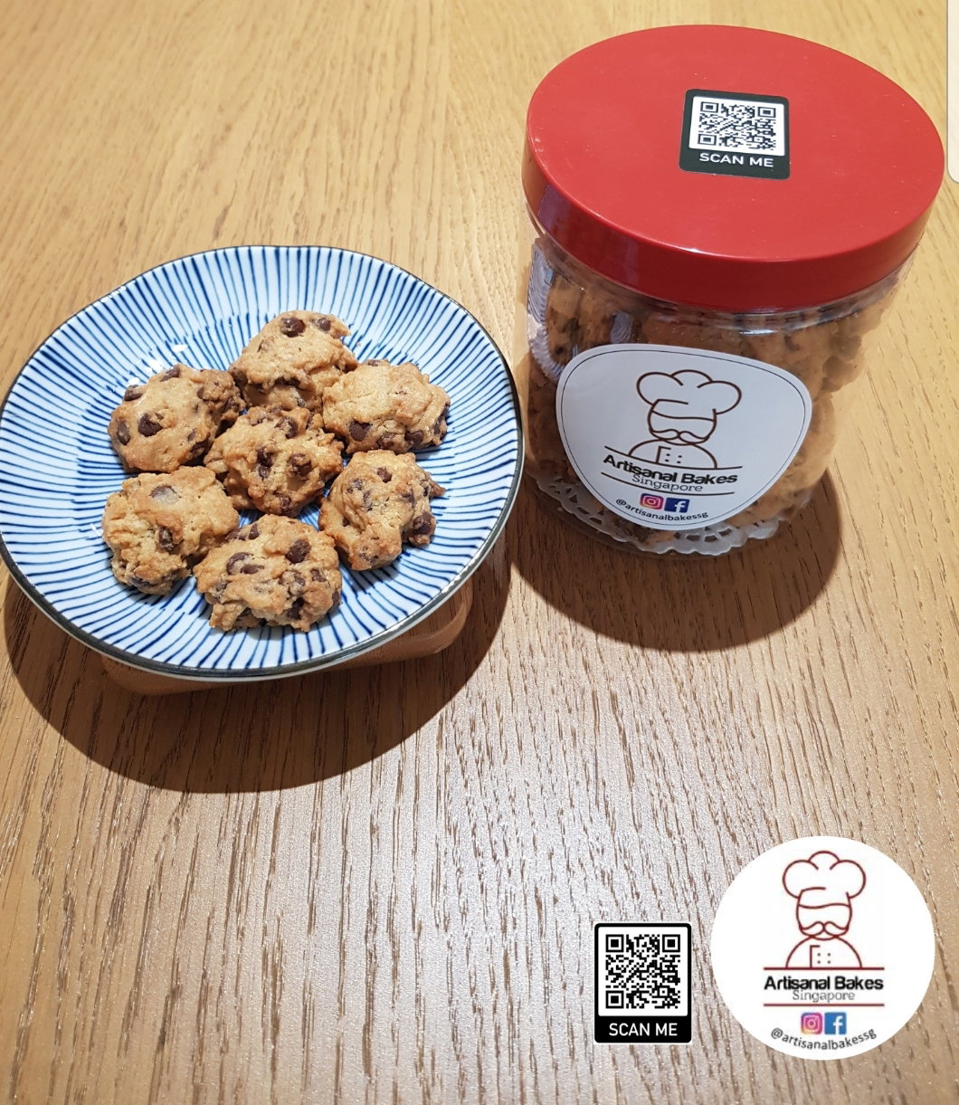 Premium Chocolate Chip Cookies (~280g)_0