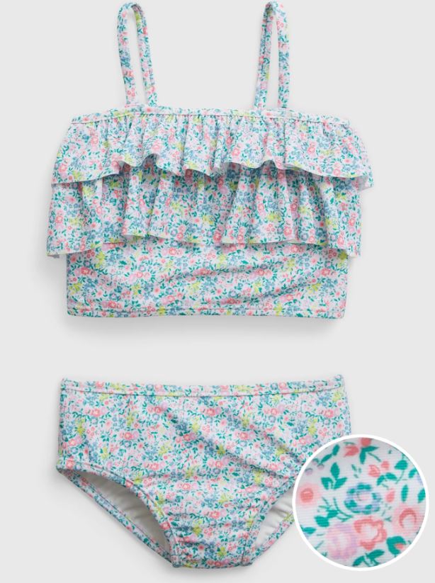 Tankini Two piece in spring floral
