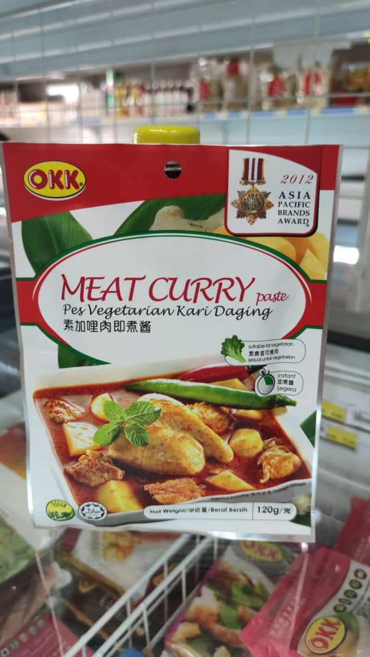 OKK 素咖喱肉即煮酱