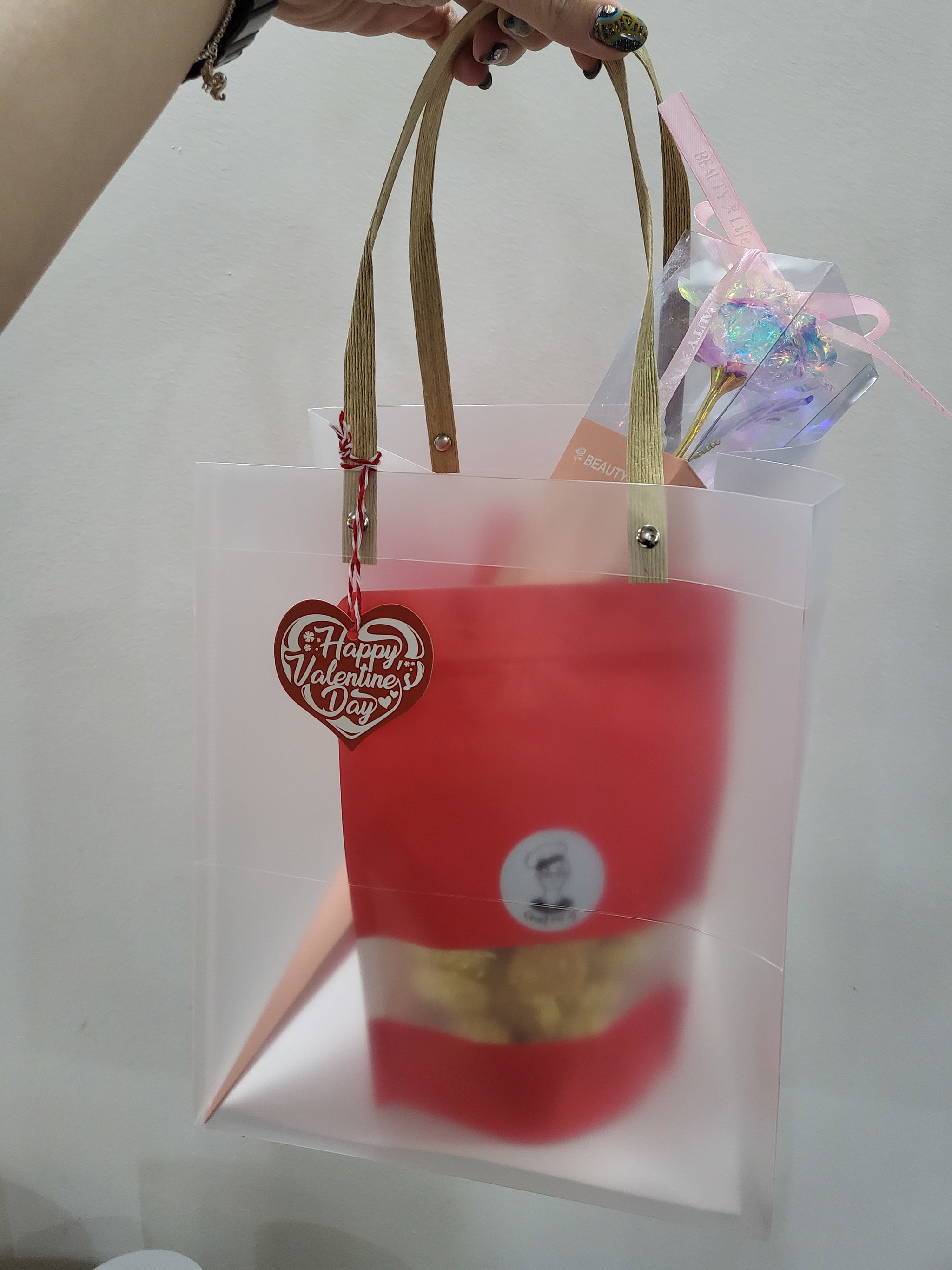 Bear Art Set (Includes 1 Bear Love + Heart Shaped Butter Cookies + Iridescent Flower)_17