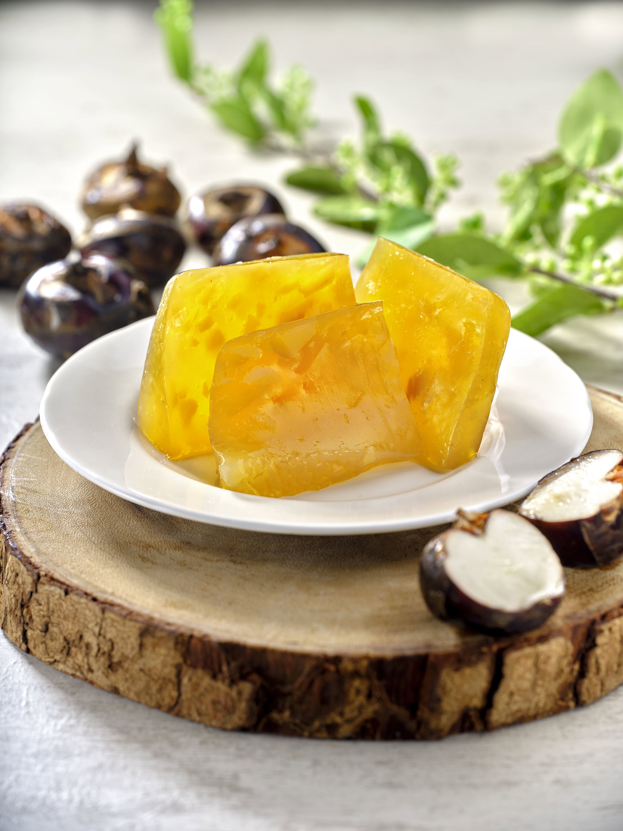 Water chestnut cake 爽滑马蹄糕 (3 pieces)_0