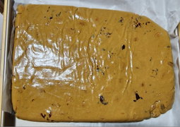 Coffee almonds cranberry nougat