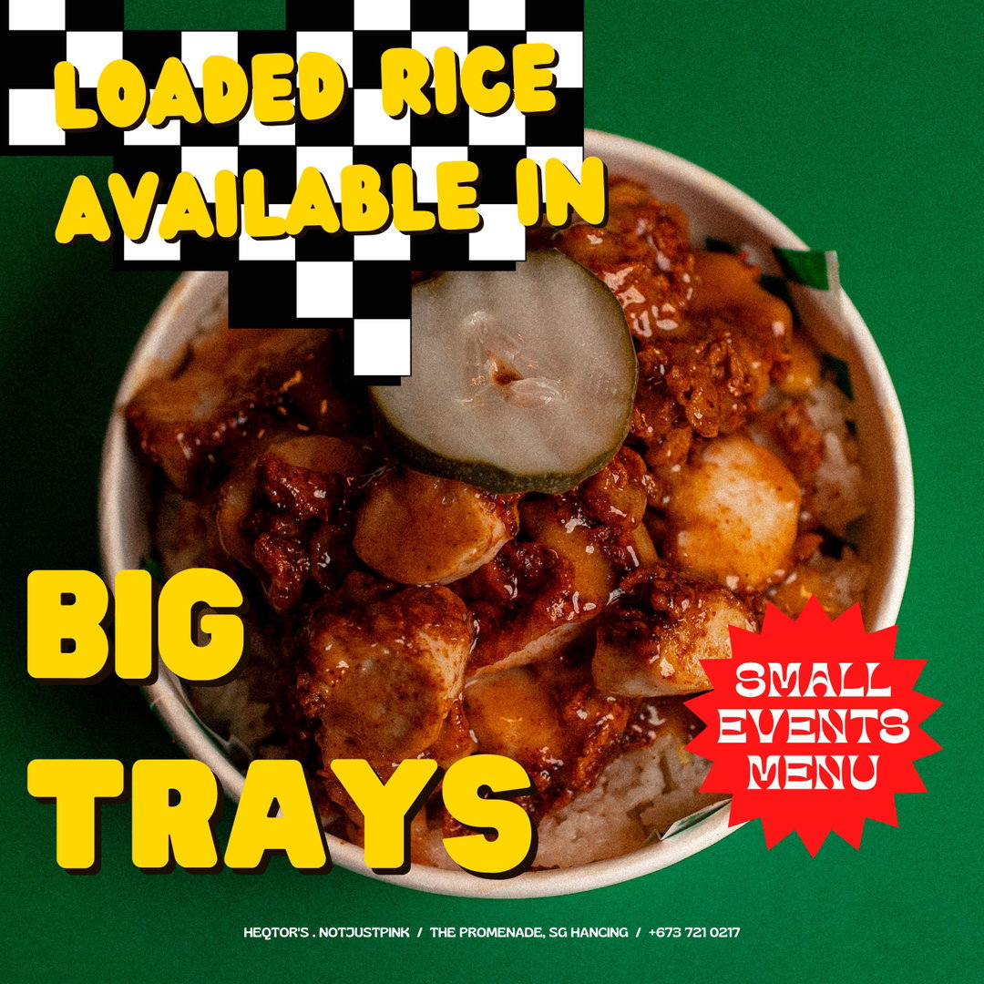Loaded Rice Tray