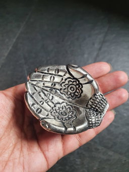 Hand mini Lamp - GOLD & SILVER