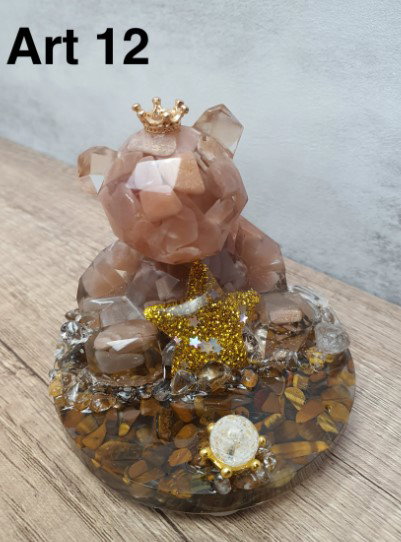 Bear Art Set (Includes 1 Bear Love + Heart Shaped Butter Cookies + Iridescent Flower)_11