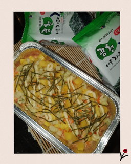 Baked California Maki Sushi in our signature sauce 