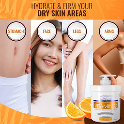 Advanced Clinicals Vitamin C Brightening Face & Body Cream