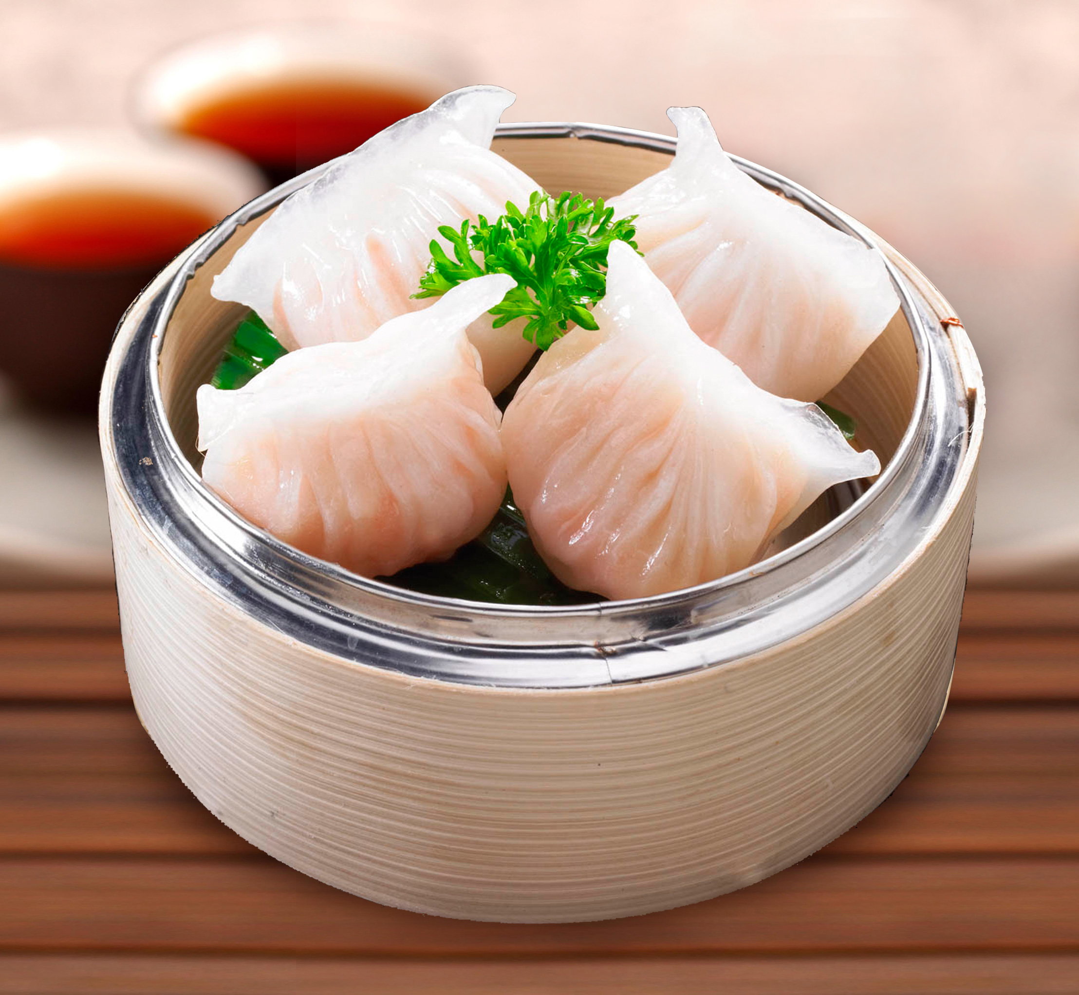 No.9 虾饺Har Gow (4pcs)