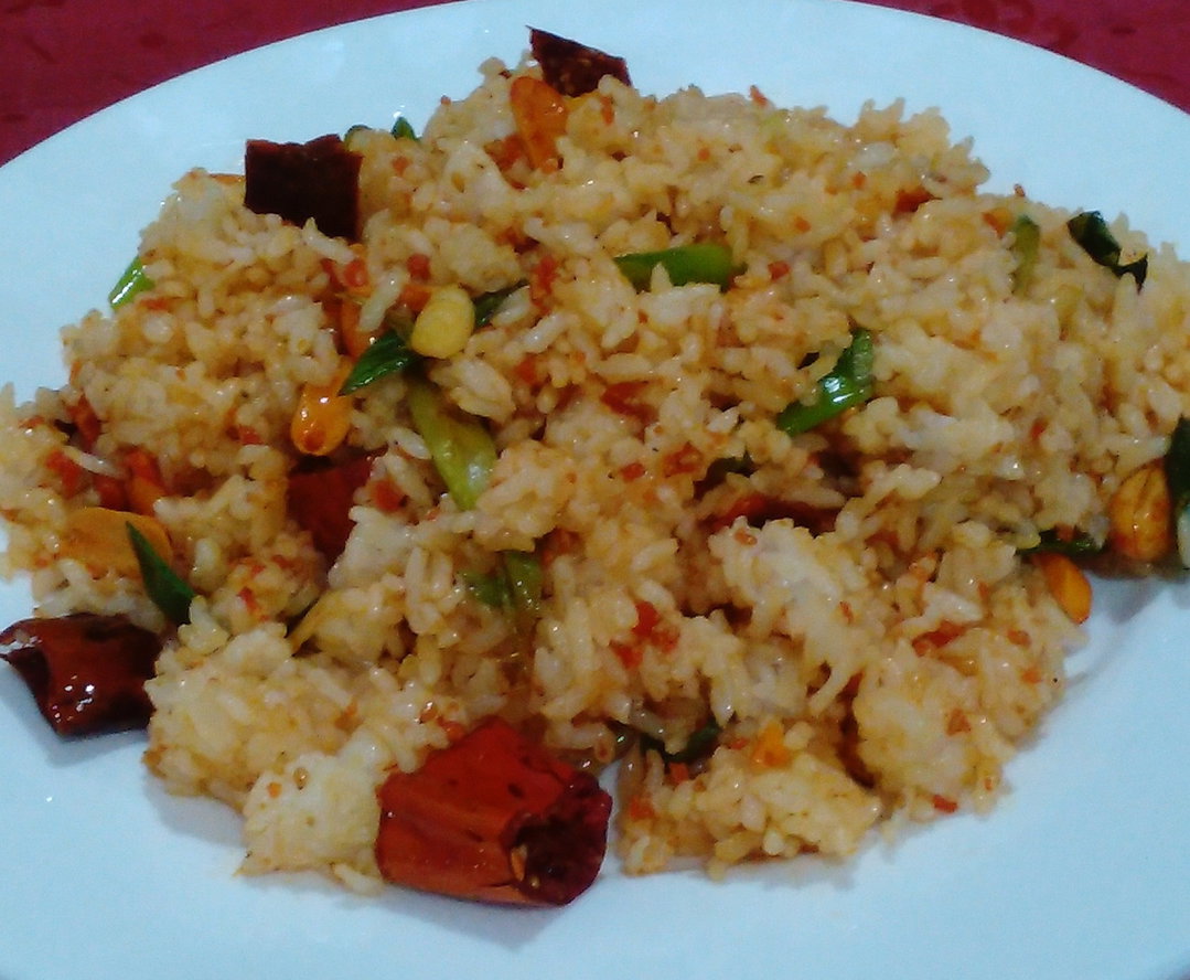 Magic Fried Rice Veg.  香辣炒飯