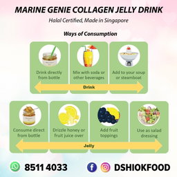 Marine Genie Collagen Jelly Drink (Luo Han Guo Flavour)