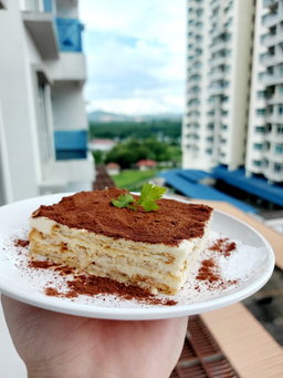 CheeseKut with Milo topping 