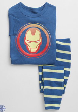 Organic Cotton Ironman PJ Set 
