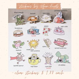 Clear & Opaque Stickers