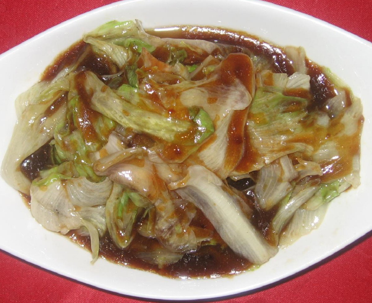 Lettuce with Oyster Sauce 蚝油生菜_0
