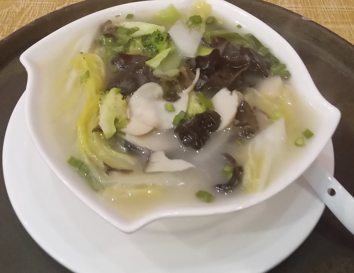 Mix Veg Noodles Soup  杂菜面汤_0