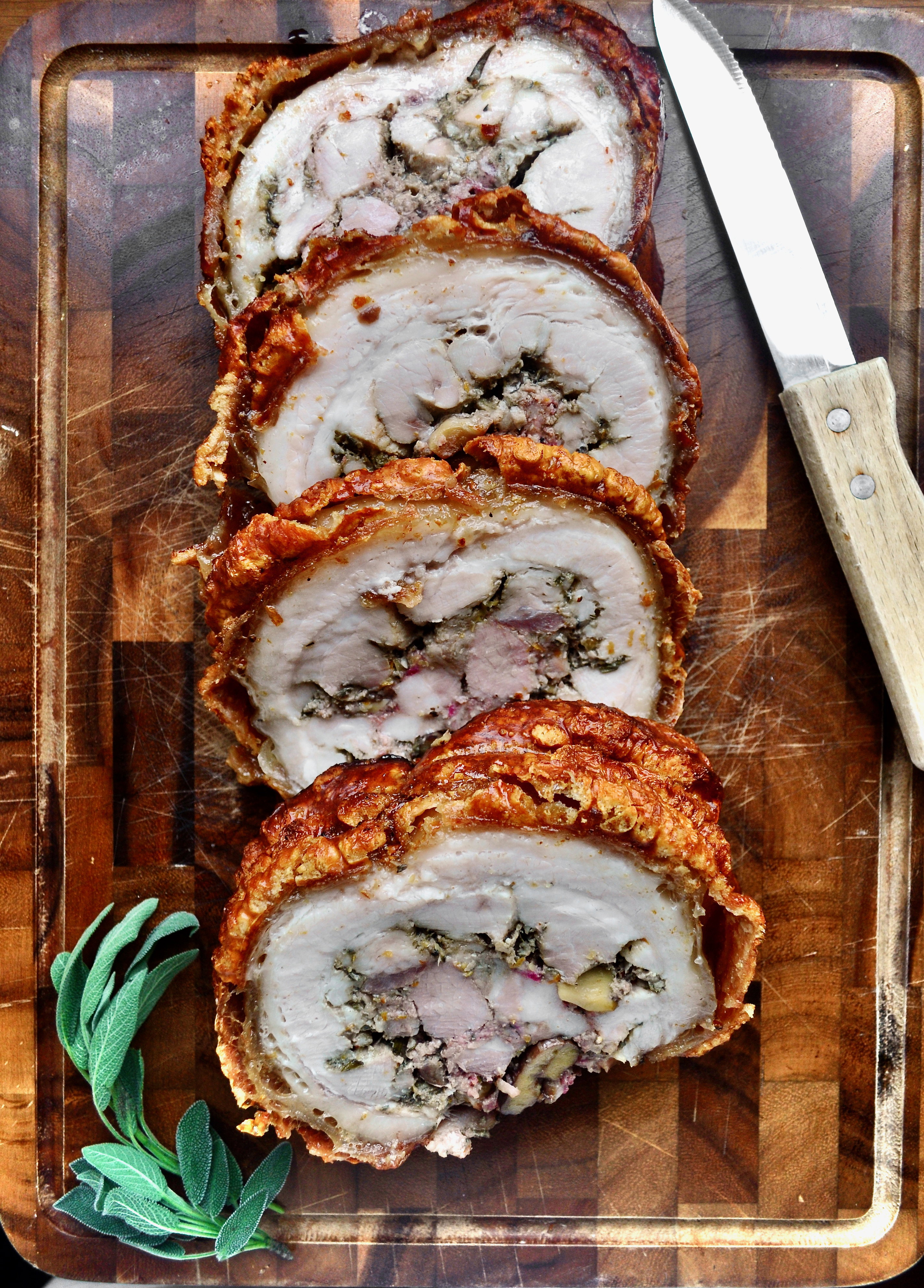 Premium Kurobuta Pork Belly Porchetta