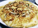 Omelette with onion 