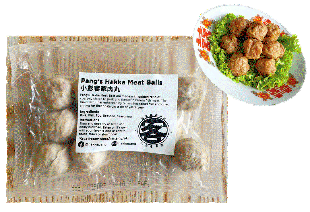 Pang's Hakka Meat Balls (12pcs) **FROZEN READY-TO-EAT**
