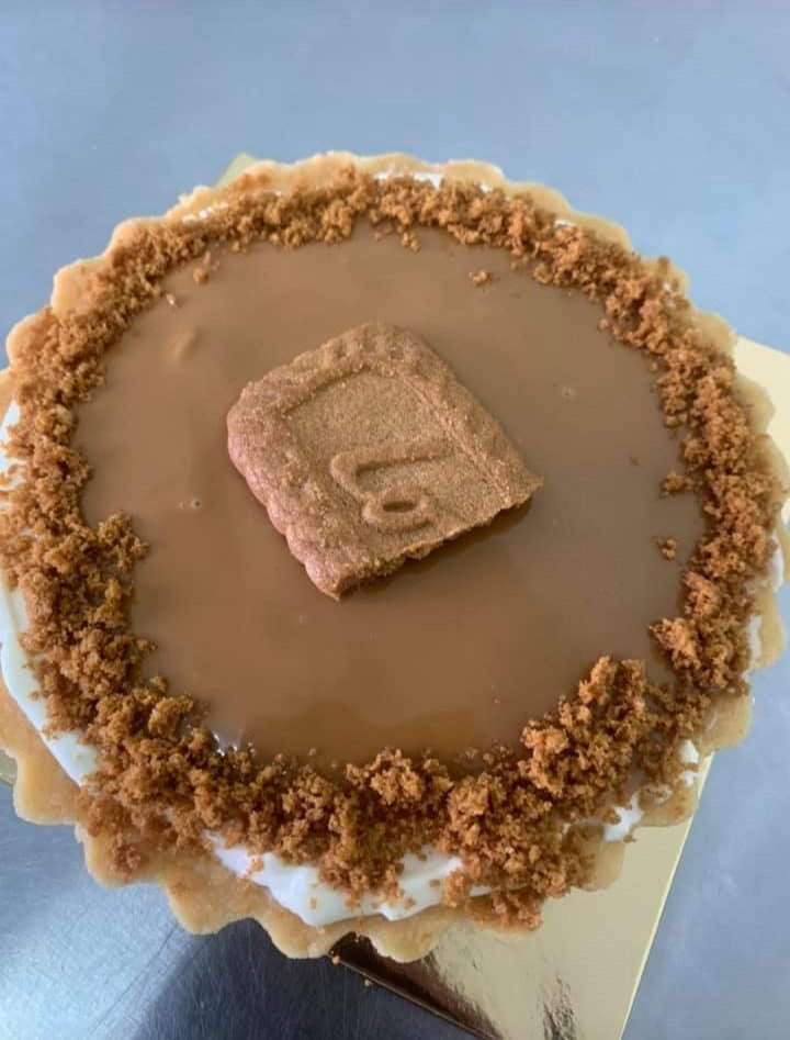 Cheese Tart Lotus Biscoff 