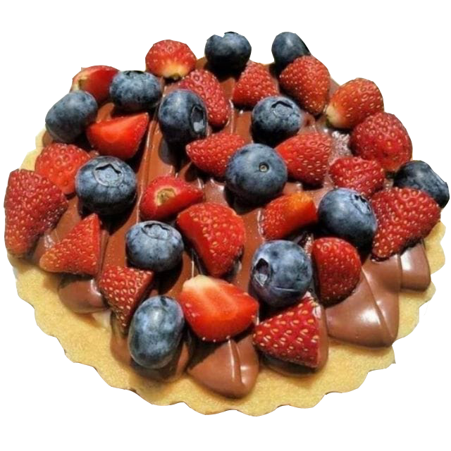 Cheese Tart Nutella with berries _2