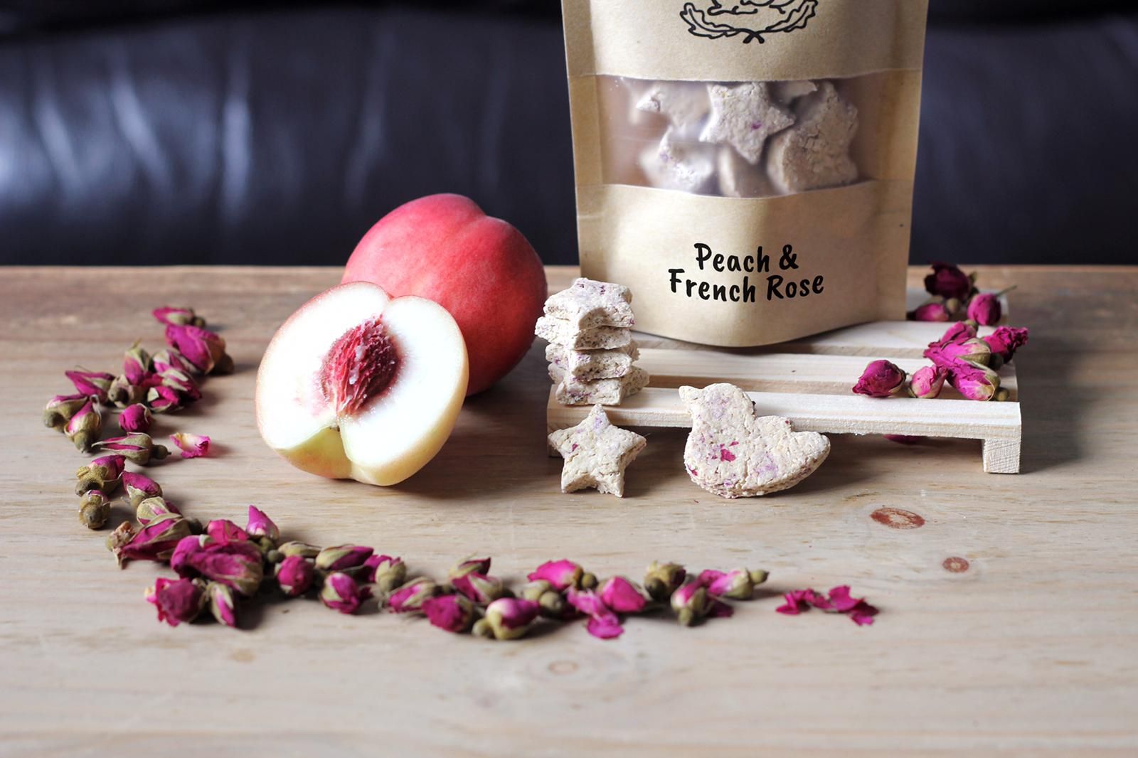 Peach & French Rose Oat Cookies_0