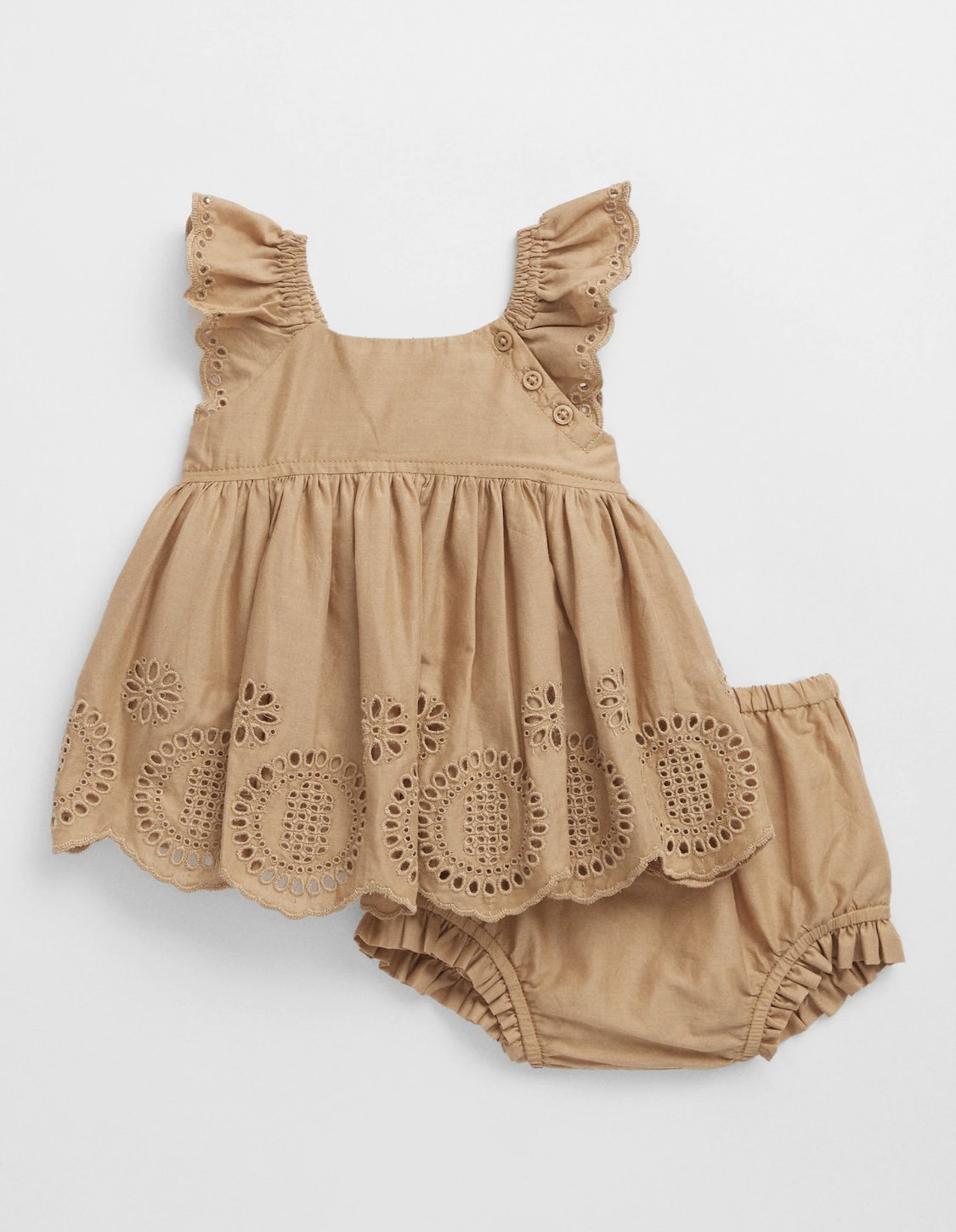 Flutter two piece in Sand_0