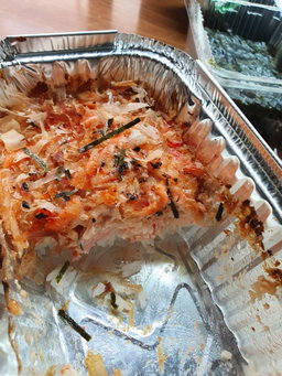Baked Salmon Kani in Mentaiko Sauce 