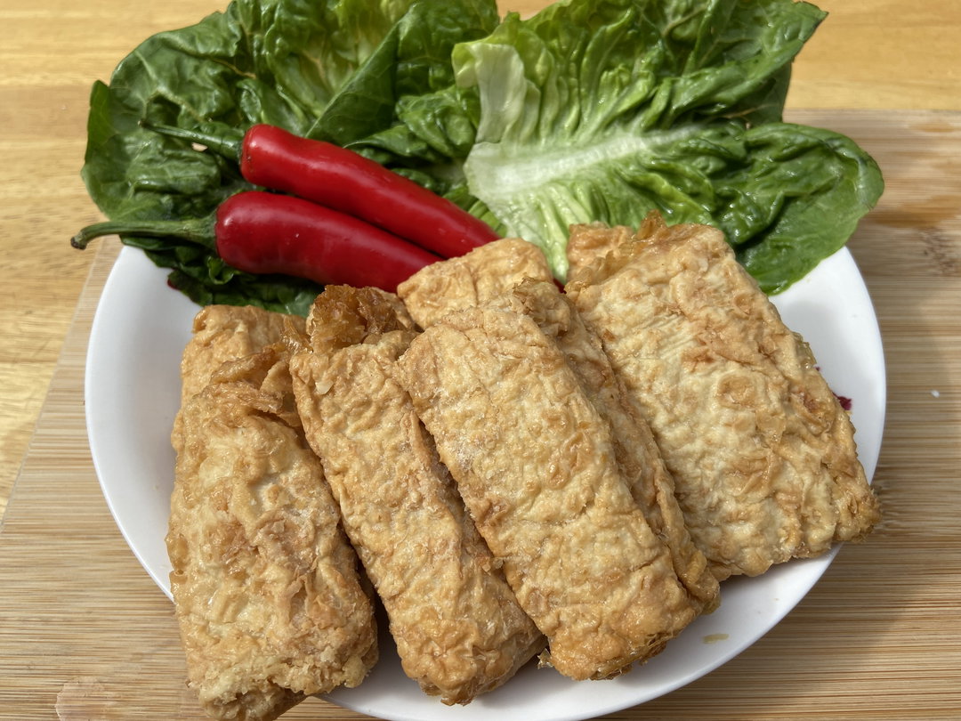 Fried beancurd (炸豆支)