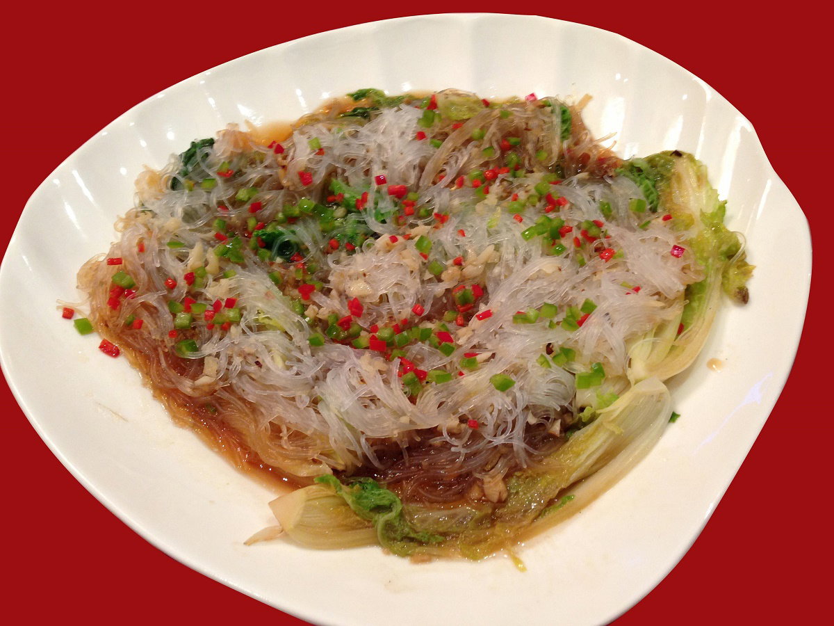 Baby Cabbage with Glass Noodles  蒜茸粉丝娃娃菜_0