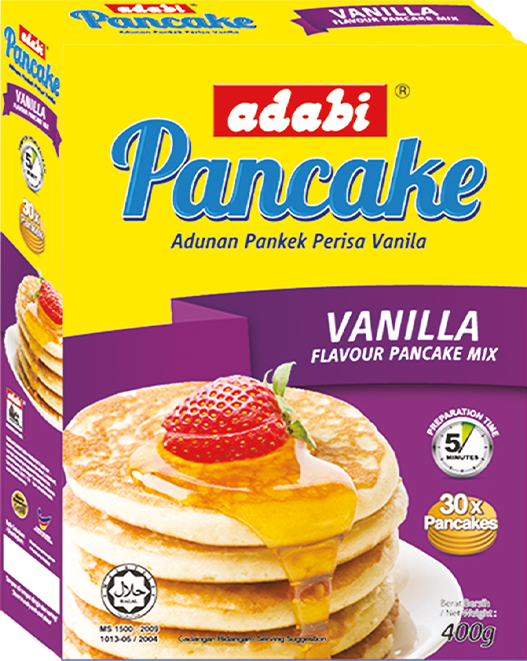 ADABI TEPUNG PANCAKE VANILLA 400g