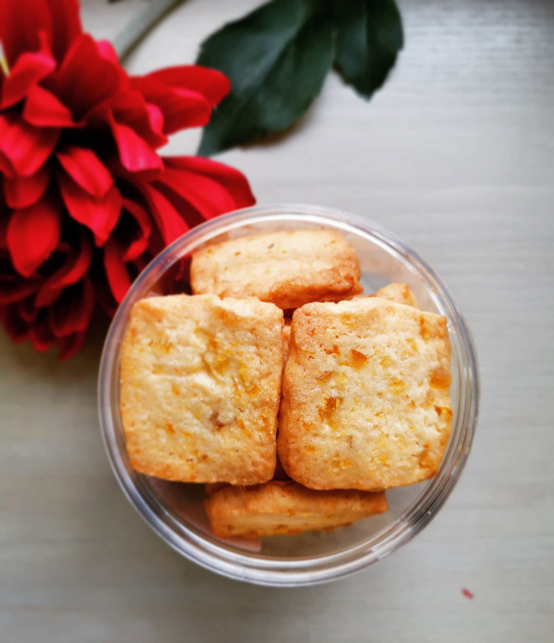 Orange Butter Cookies