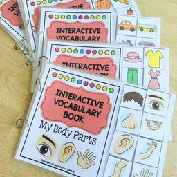Interactive Vocabulary Books Volume 1