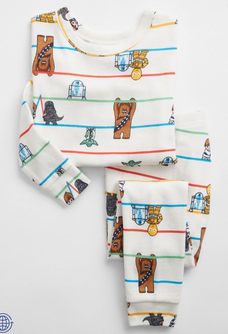 Organic Cotton Star Wars Stripe PJ Set_0