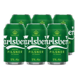Ice Cold Beer Carlsberg (6Cans) 嘉士伯6罐