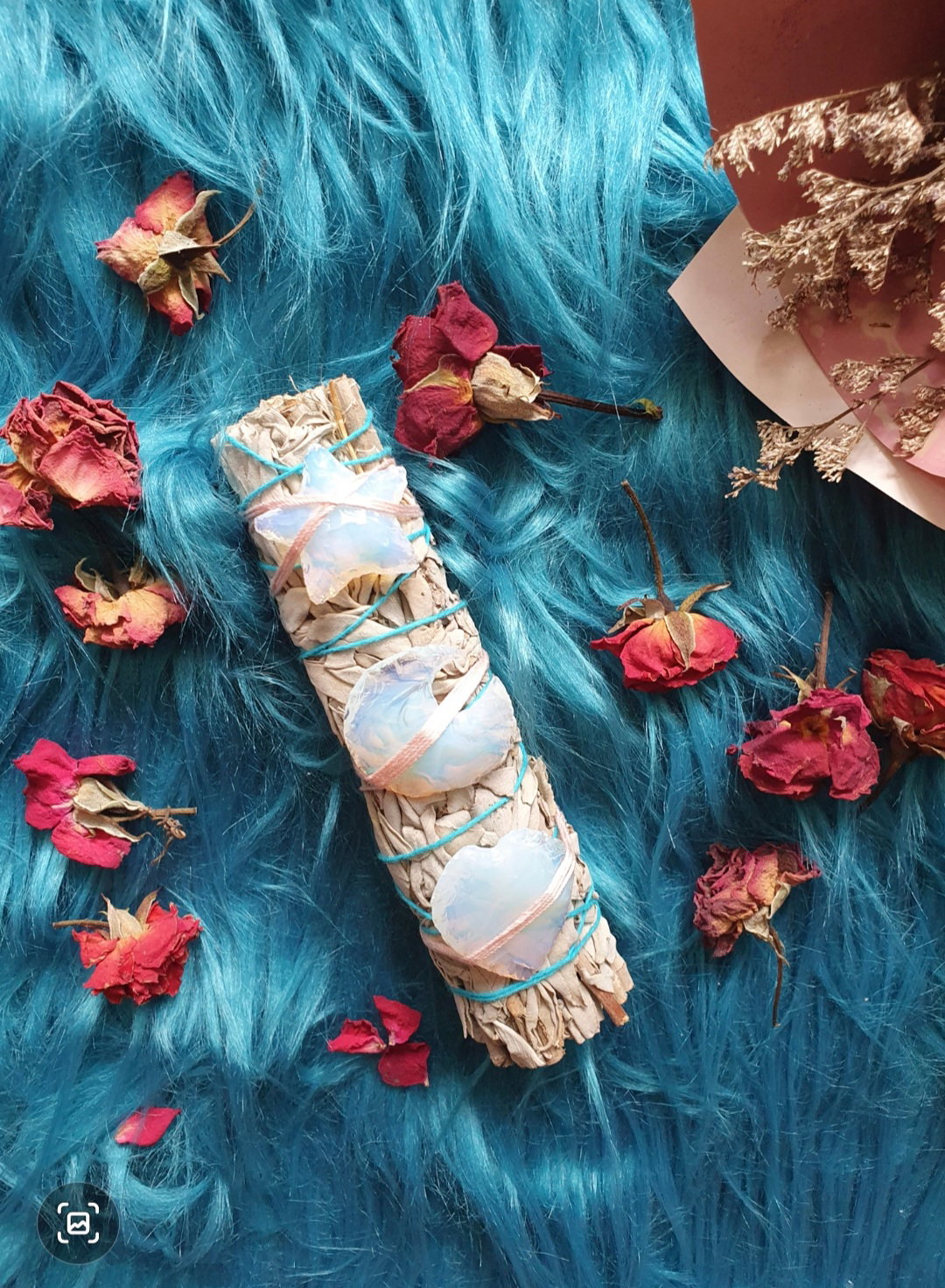 White Sage with Opalite bundle!!